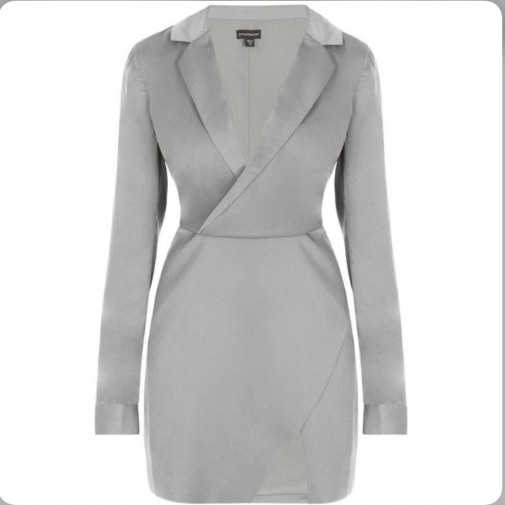 Stylestalker Mini Tuxedo Dress